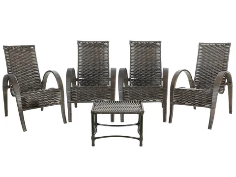 Jogo Cadeiras Fibra
                        sintética